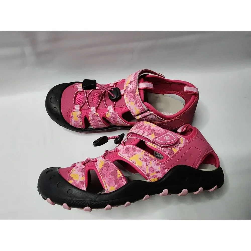 Kamik Girls Closed Toe Sandals Pink Size 4
